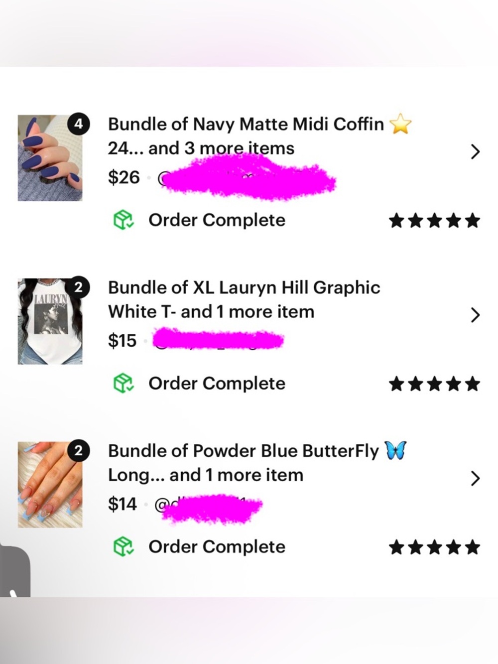 5 ⭐️’s ONLY CLOSET - Picture 3 of 3